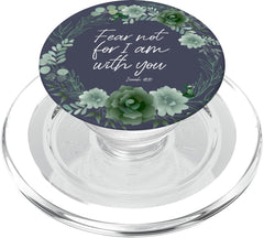 Isaiah Blue Bible Verse For Women Christian Quote Designs PopSockets MagSafe PopGrip for iPhone